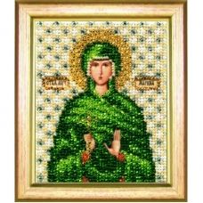 Б-1134 Икона святой мученицы Марины. Набор для вышивки бисером Чаривна Мить