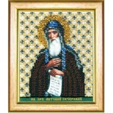 Б-1139 Икона св. преподобного Антония Печерского. Набор для вышивки бисером Чаривна Мить