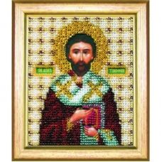 Б-1142 Икона св. апостола Тимофея. Набор для вышивки бисером Чаривна Мить