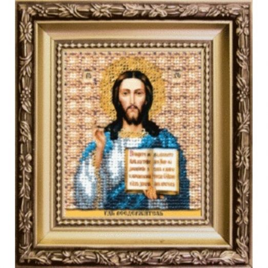 Б-1173 Икона Господа Иисуса Христа. Набор для вышивки бисером Чаривна Мить