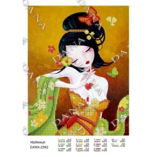 ДАНА-2362 Мечтательница. Схема для вышивки бисером