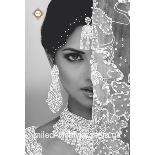 СЛ-3076 Шанти. Схема для вышивки бисером ТМ Миледи