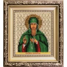 Б-1216 Икона святого преподобного Захарии. Набор для вышивки бисером Чаривна Мить