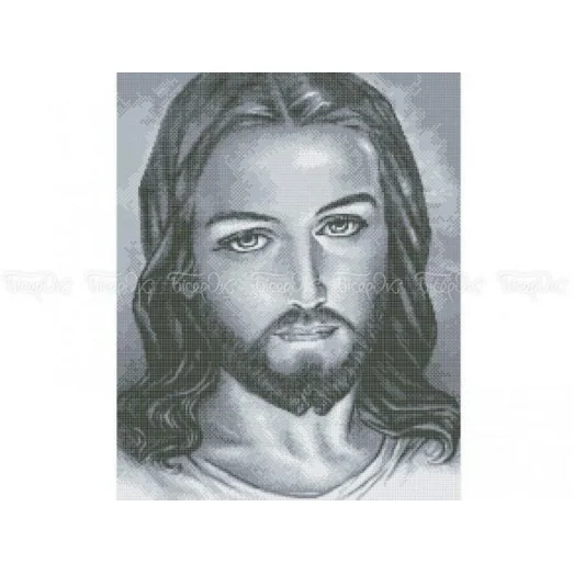 ЧВ-7036 Иисус. Схема для вышивки бисером. Бисерок