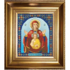 Б-1074 Икона БМ Знамение. Набор для вышивки бисером Чаривна Мить