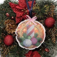 НП-014 Пошитая елочная игрушка УКРАИНОЧКА