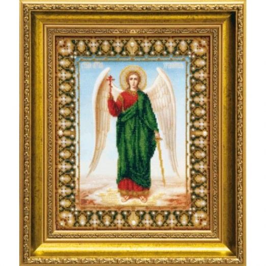 Б-1017 Икона Ангела Хранителя. Набор для вышивки бисером Чаривна Мить
