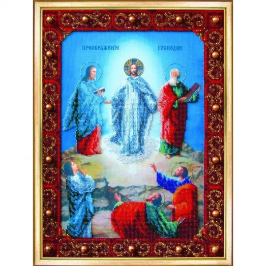 Б-1063 Икона Преображение Господне. Набор для вышивки бисером Чаривна Мить
