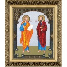 Б-1102 Икона Святых апостолов Петра и Павла. Набор для вышивки бисером Чаривна Мить