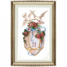 Л-026 Светлая Пасха. Набор для вышивки лентами ТМ Чаривна Мить