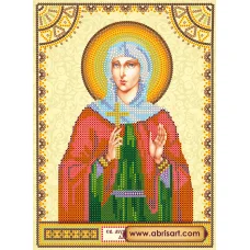 АСК-062 Святая Алла. Схема для вышивки бисером на холсте Абрис Арт