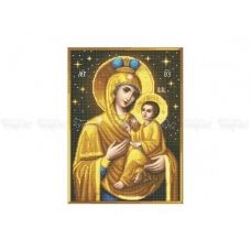 ЧВ-8028 Мать Господня с Иисусом. Схема для вышивки бисером. Бисерок 