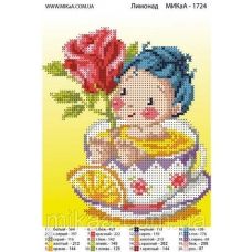 МИКА-1724 (А5) Лимонад. Схема для вышивки бисером