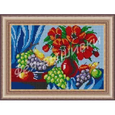 АП-144 Натюрморт. Схема для вышивки бисером. ТМ Фея Вышивки