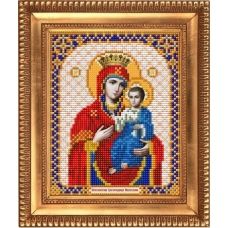 И-5032 Пресвятая Богородица Иверская. Схема для вышивки бисером Благовест