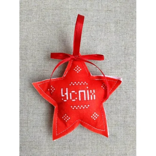 ШНФ-031 Сшитая новогодняя мягкая игрушка под вышивку бисером. Княгиня Ольга