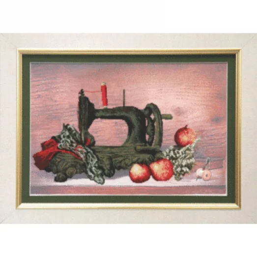 РК-058 За работой. Набор для вышивки крестом ТМ Чаривна Мить