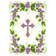 ХВВ-100 Пасхальный рушник для вышивки бисером ТМ Княгиня Ольга