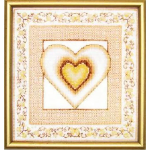 СТ-22 Сердце. Набор для вышивки в смешанной технике ТМ Чаривна Мить