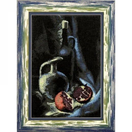 СТ-26 Натюрморт с гранатом. Набор для вышивки в смешанной технике ТМ Чаривна Мить