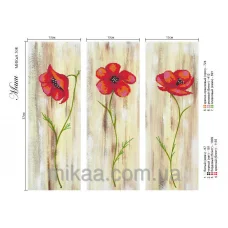 МИКА-0308 (триптих) Схема для вышивки бисером