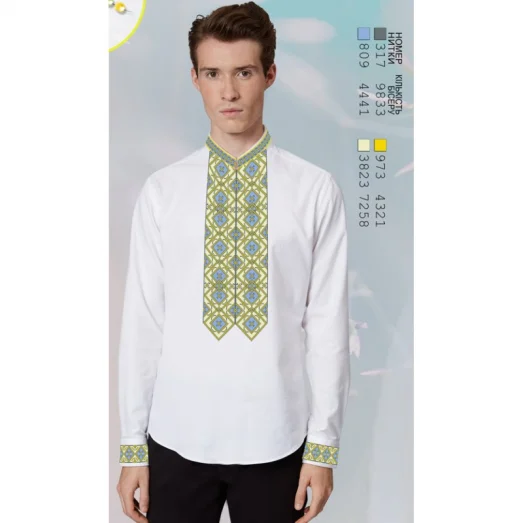 ВА-1558 Заготовка сорочки мужская БисерАрт