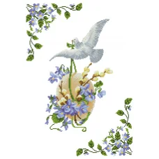 ХВВГ-110 Пасхальный рушник для вышивки бисером ТМ Княгиня Ольга