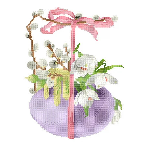 ХВ-022 Пасхальный рушник для вышивки бисером ТМ Княгиня Ольга