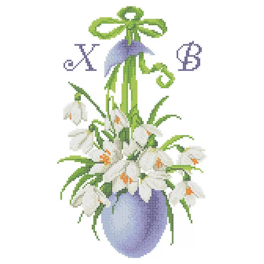 ХВ-023 Пасхальный рушник для вышивки бисером ТМ Княгиня Ольга