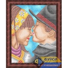 ФР-ЛБп3-089 Поцелуй. Схема для вышивки бисером ТМ Фурор
