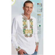 ВА-1589 Заготовка сорочки мужская БисерАрт