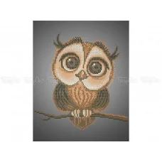 ЧВ-3414 Совенок. Схема для вышивки бисером. Бисерок