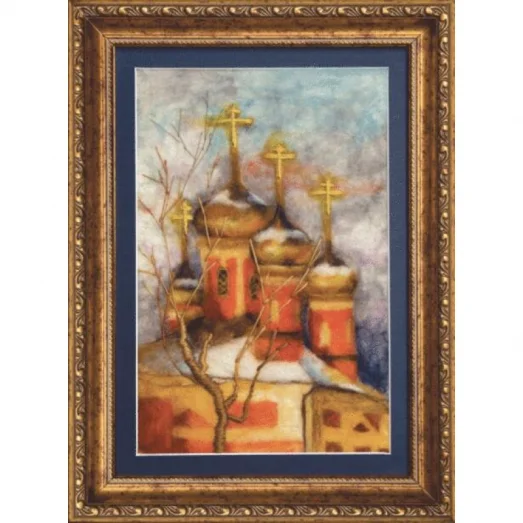 В-090 Зимнее сияние. Набор для валяния ТМ Чаривна Мить