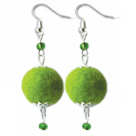 В-016 Весення зелень. Набор для валяния ТМ Чаривна Мить