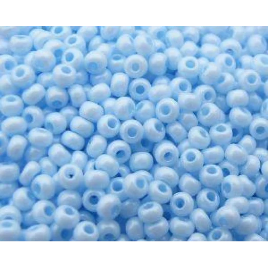 16236 Голубой натуральный, непрозрачный Бисер Preciosa