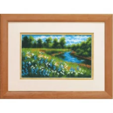 Б-048 Цветочная поляна. Набор для вышивки бисером Чаривна Мить