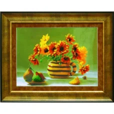 Б-508 Оранжевое настроение. Набор для вышивки бисером Чаривна Мить