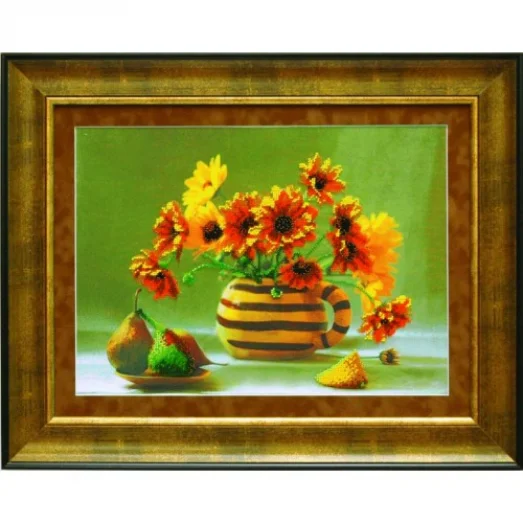 Б-508 Оранжевое настроение. Набор для вышивки бисером Чаривна Мить