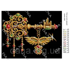 ДАНА-2383 Ключ от всех дверей. Схема для вышивки бисером