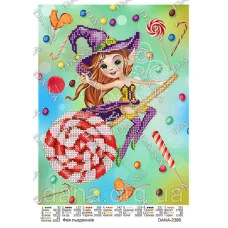 ДАНА-2386 Фея леденцов. Схема для вышивки бисером