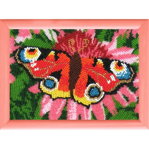 БФ-930 Павлиний глаз. Схема для вышивки бисером Батерфляй