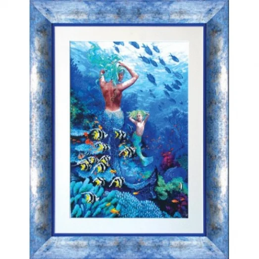 Б-610 Русалки. Набор для вышивки бисером Чаривна Мить