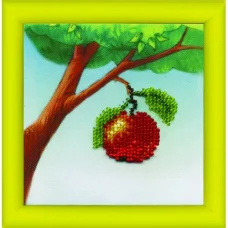 Б-616 Яблоки. Набор для вышивки бисером Чаривна Мить