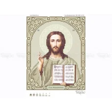 ЧВ-3446-1к Иисус. Схема для вышивки бисером. Бисерок