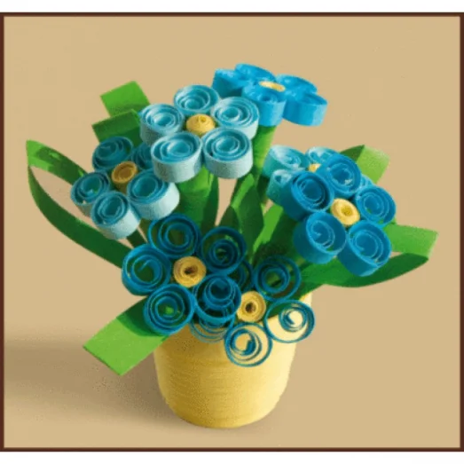 КВ-013 Незабудки. Набор для квилинга ТМ Чаривна Мить