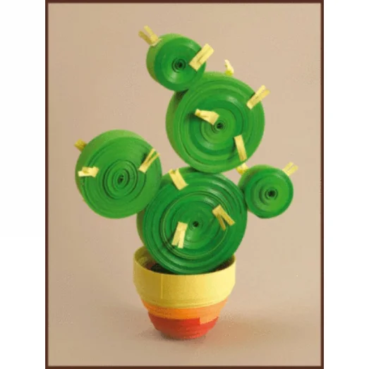 КВ-021 Кактусенок. Набор для квилинга ТМ Чаривна Мить