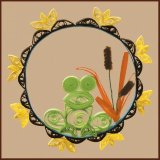 КВ-003 В камышах. Набор для квилинга ТМ Чаривна Мить