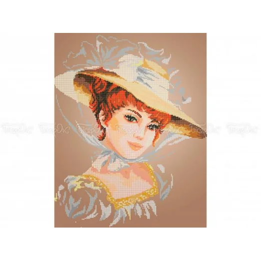 ЧВ-6068 (40*45) Тень твоей улыбки. Схема для вышивки бисером. Бисерок