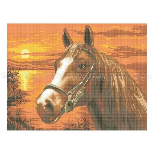 ЧВ-8036 На закате. Схема для вышивки бисером. Бисерок