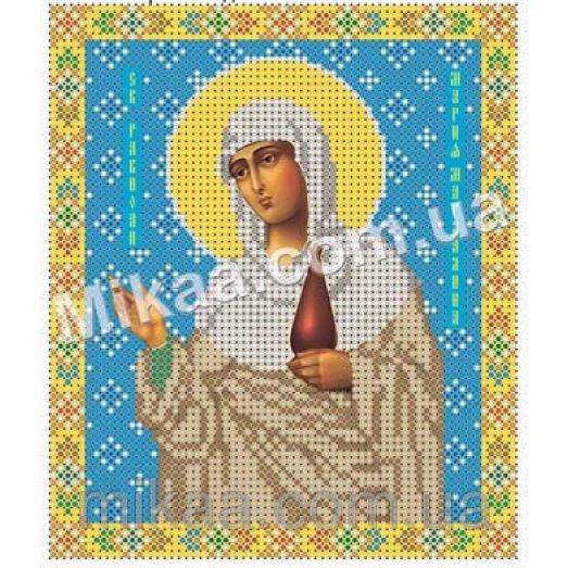 МИКА-0107 (А5) Святая Мария Магдалина. Схема для вышивки бисером